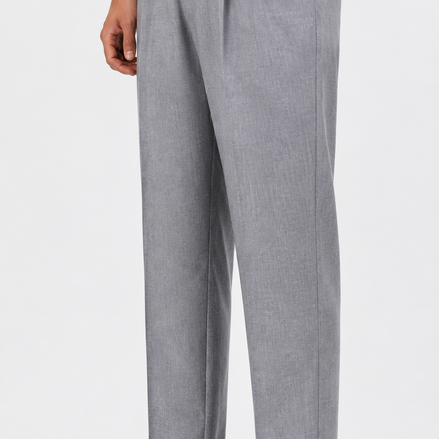 Double Pleated Cuffed Trousers