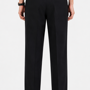 Single Pleat Straight Trousers