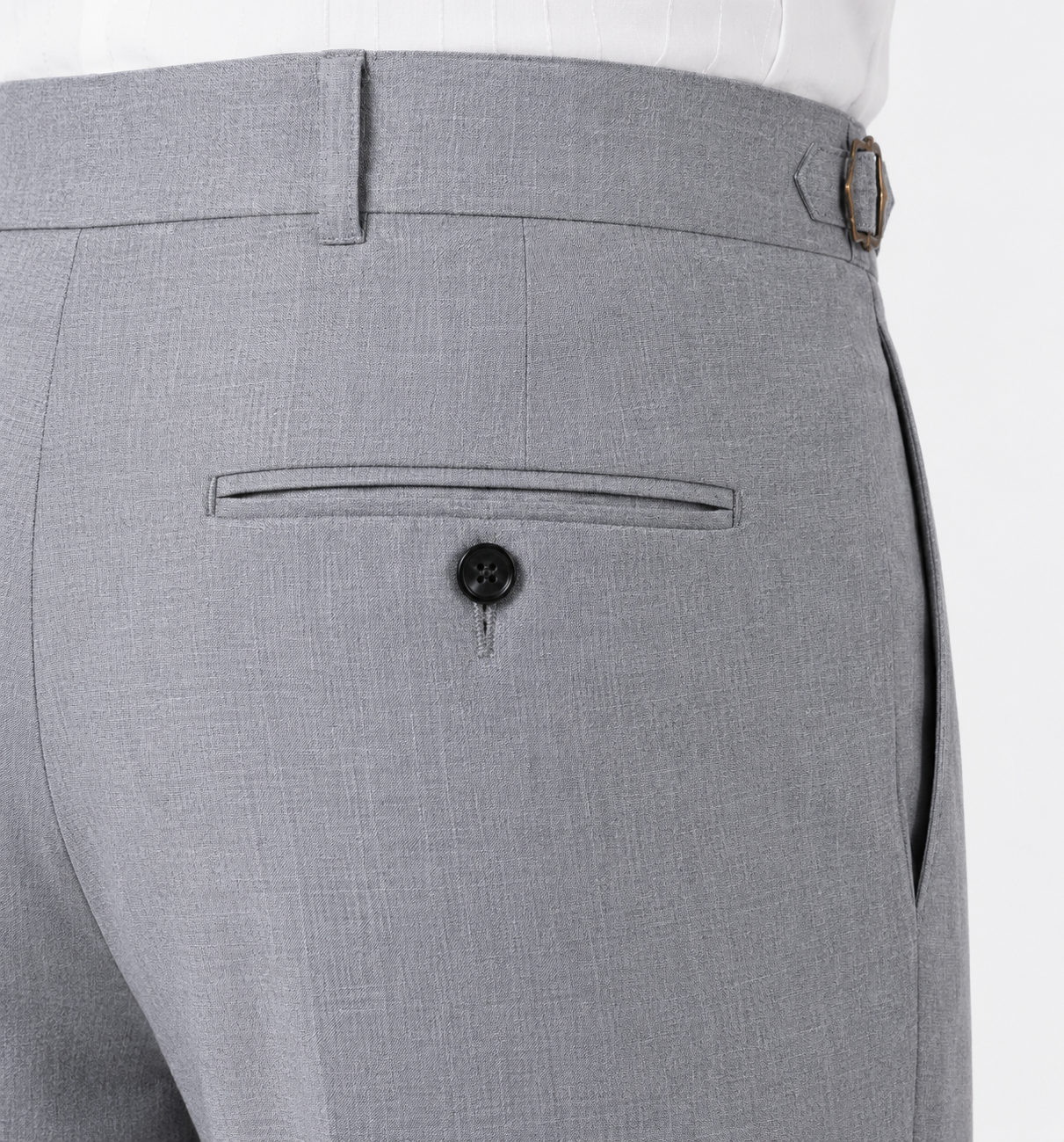 Double Pleated Cuffed Trousers