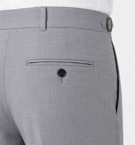 Double Pleated Cuffed Trousers