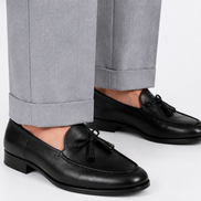 Double Pleated Cuffed Trousers