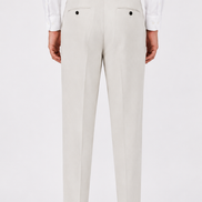 Double Pleated Tapered Trousers