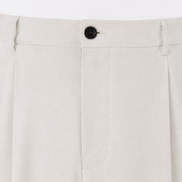 Double Pleated Tapered Trousers
