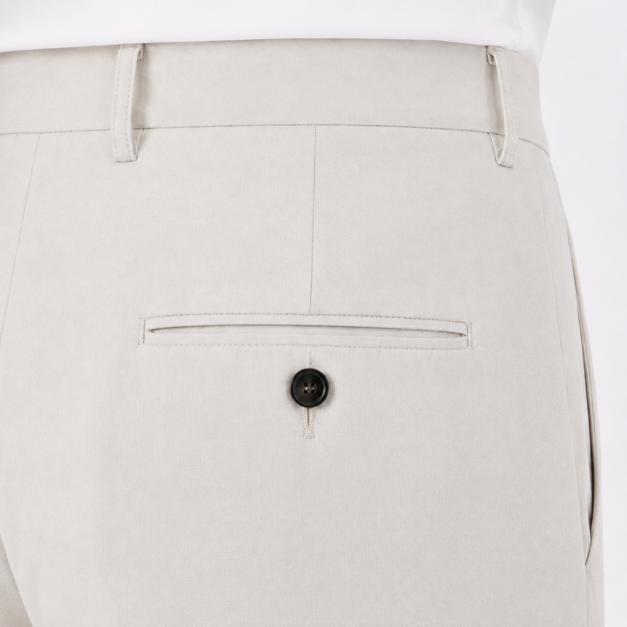 Double Pleated Tapered Trousers
