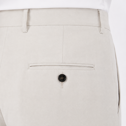 Double Pleated Tapered Trousers
