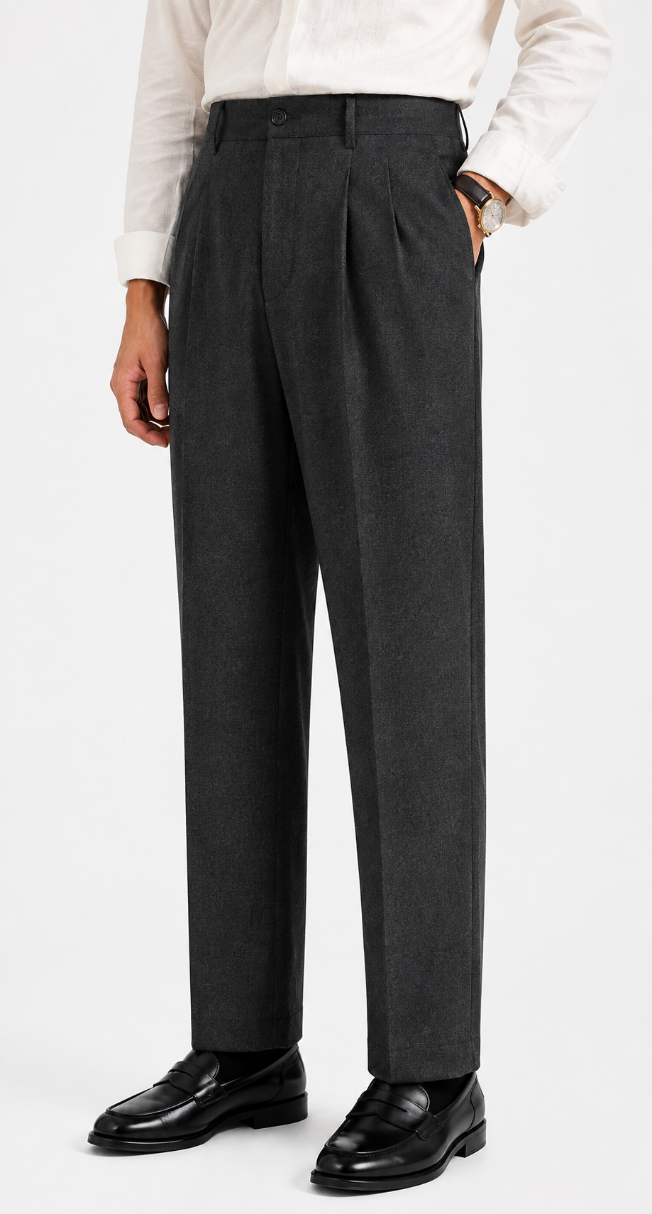 Milano High-Waist Trousers
