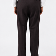 Double Pleated High-Waist Trousers