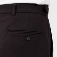 Double Pleated High-Waist Trousers