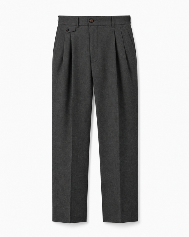 Hugo tapered pleated trousers for men by Cavelli Geneva – view 8