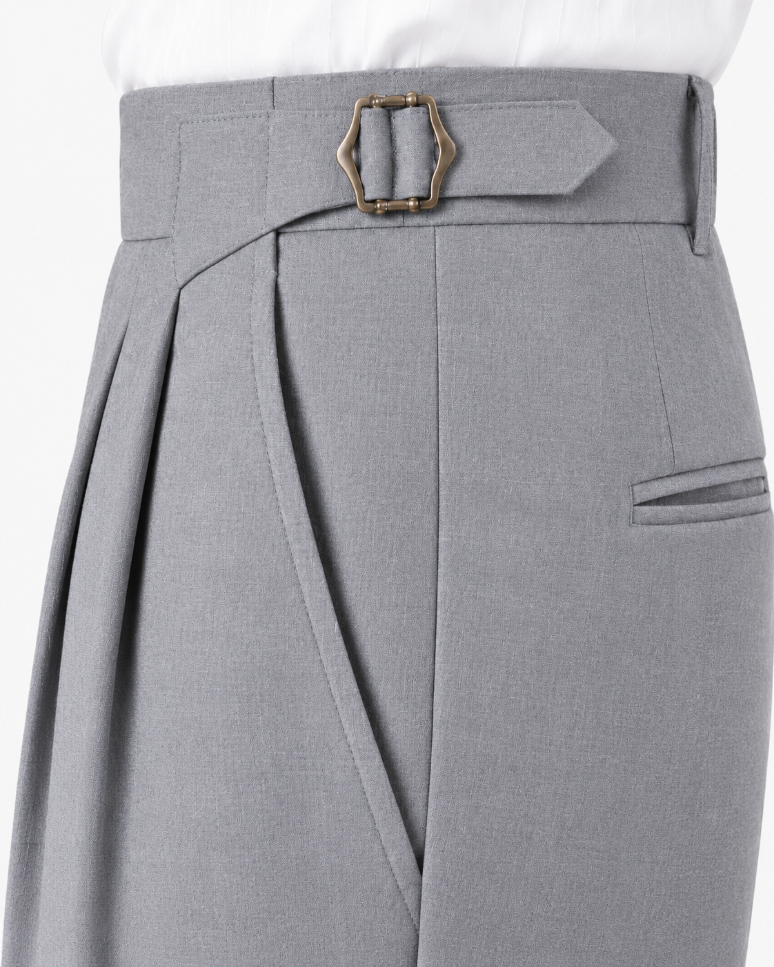 Faure cuffed pleated trousers for men by Cavelli Geneva – view 6