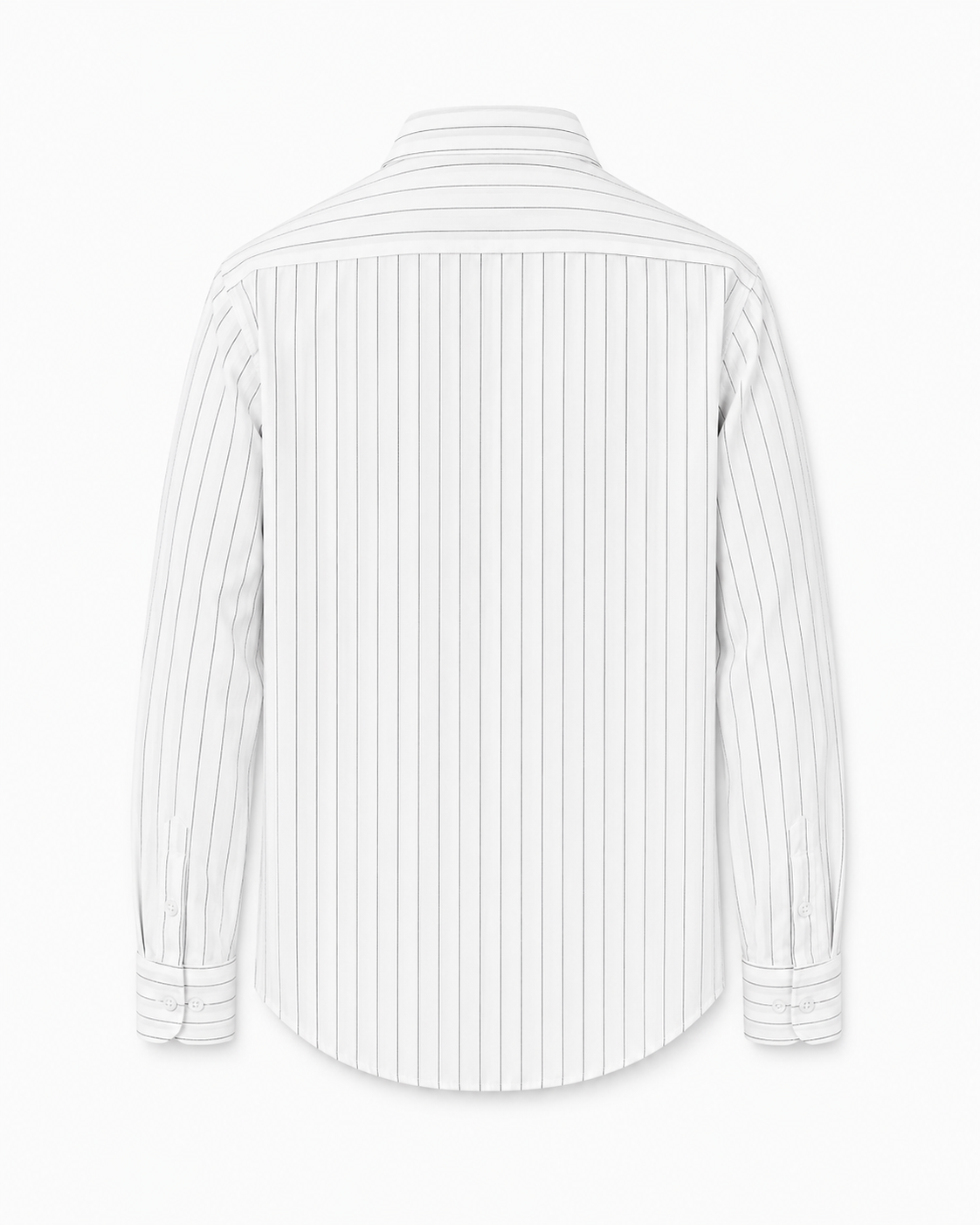 Men's pinstripe linen-lyocell shirt by Cavelli Geneva – view 4