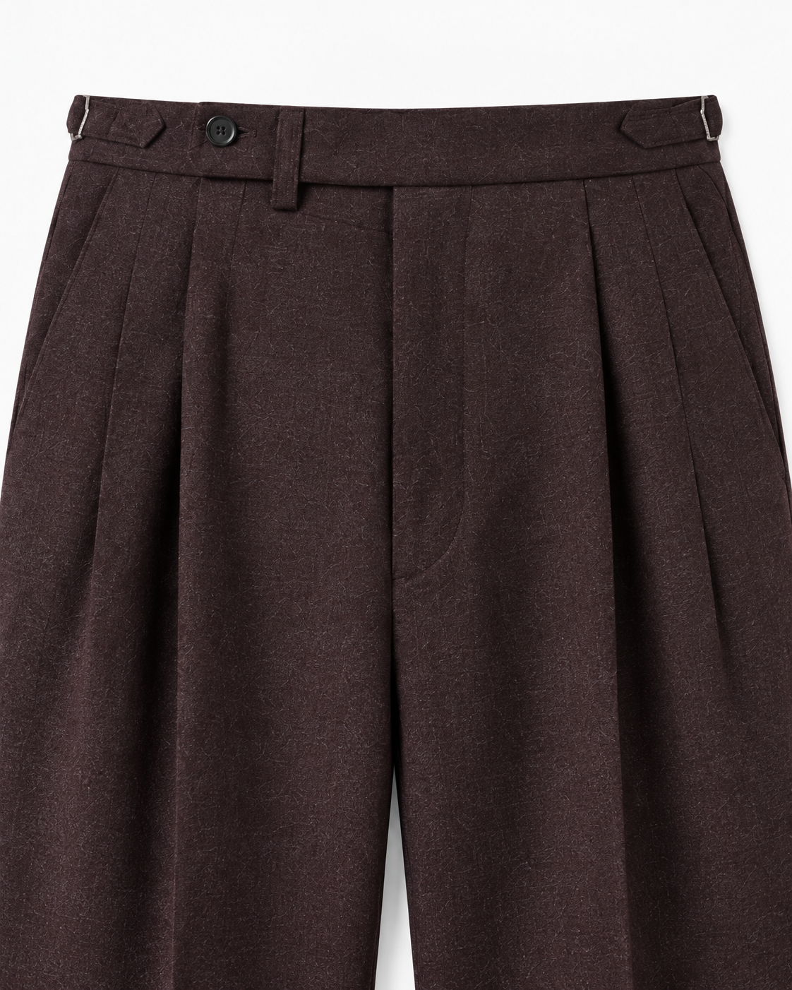 Marceau high-waist pleated trousers for men by Cavelli Geneva – view 3