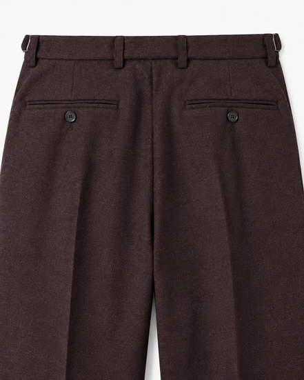 Marceau high-waist pleated trousers for men by Cavelli Geneva – view 5