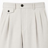 Hugo tapered pleated trousers for men by Cavelli Geneva – view 3