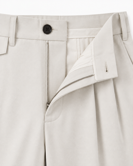 Hugo tapered pleated trousers for men by Cavelli Geneva – view 7