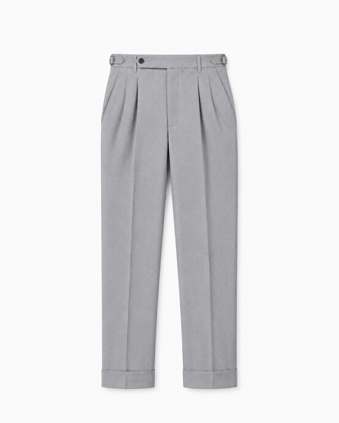 Faure cuffed pleated trousers for men by Cavelli Geneva – view 2