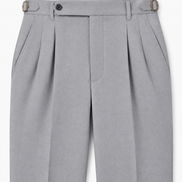 Faure cuffed pleated trousers for men by Cavelli Geneva – view 3