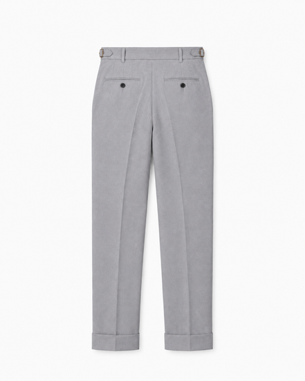 Faure cuffed pleated trousers for men by Cavelli Geneva – view 4