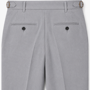 Faure cuffed pleated trousers for men by Cavelli Geneva – view 5