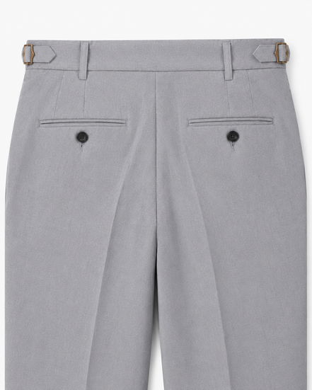 Faure cuffed pleated trousers for men by Cavelli Geneva – view 5