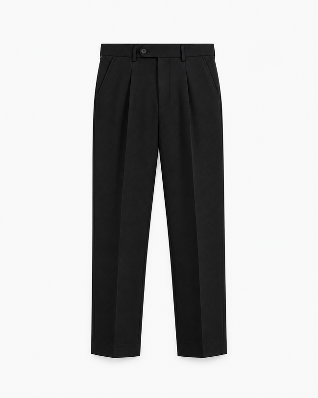 Théo straight-leg trousers for men by Cavelli Geneva – view 2