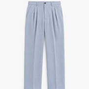 Elian wide-leg pleated trousers for men by Cavelli Geneva – view 2