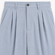 Elian wide-leg pleated trousers for men by Cavelli Geneva – view 4