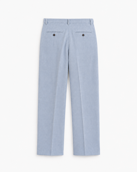 Elian wide-leg pleated trousers for men by Cavelli Geneva – view 3