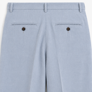 Elian wide-leg pleated trousers for men by Cavelli Geneva – view 5