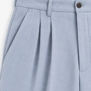 Elian wide-leg pleated trousers for men by Cavelli Geneva – view 6