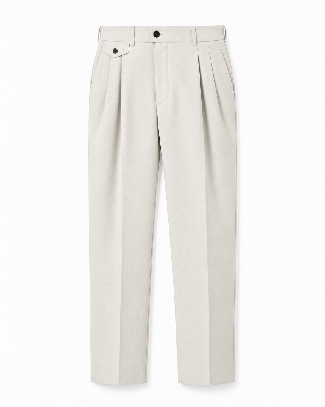 Hugo tapered pleated trousers for men by Cavelli Geneva – view 2
