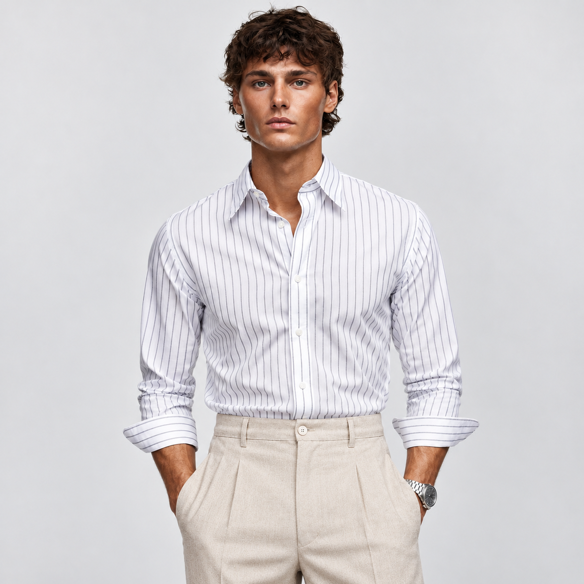 Pinstripe Shirt